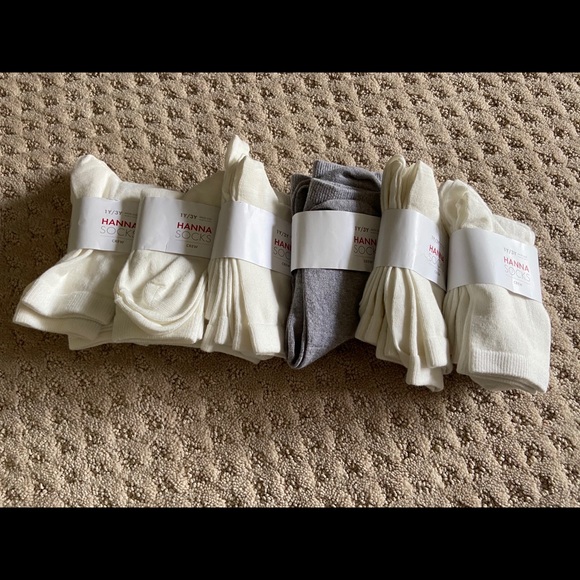 6 packs, 1Y-3Y Hanna Andersson Socks NEW W TAGS